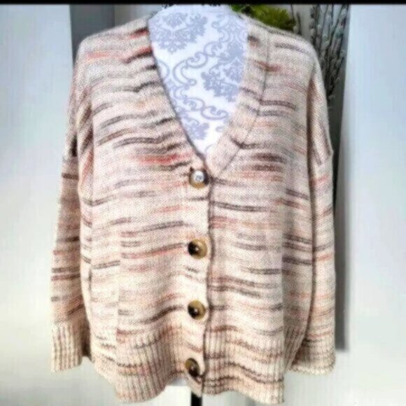 Women's Cotton Knit Cardigan Sweater  sz 2X - Picture 3 of 8